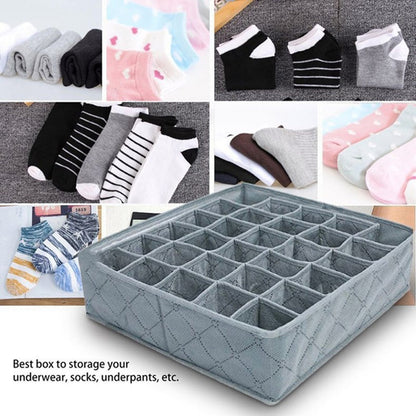 30-Grid Underwear Drawer Organizer by HitMyNeed