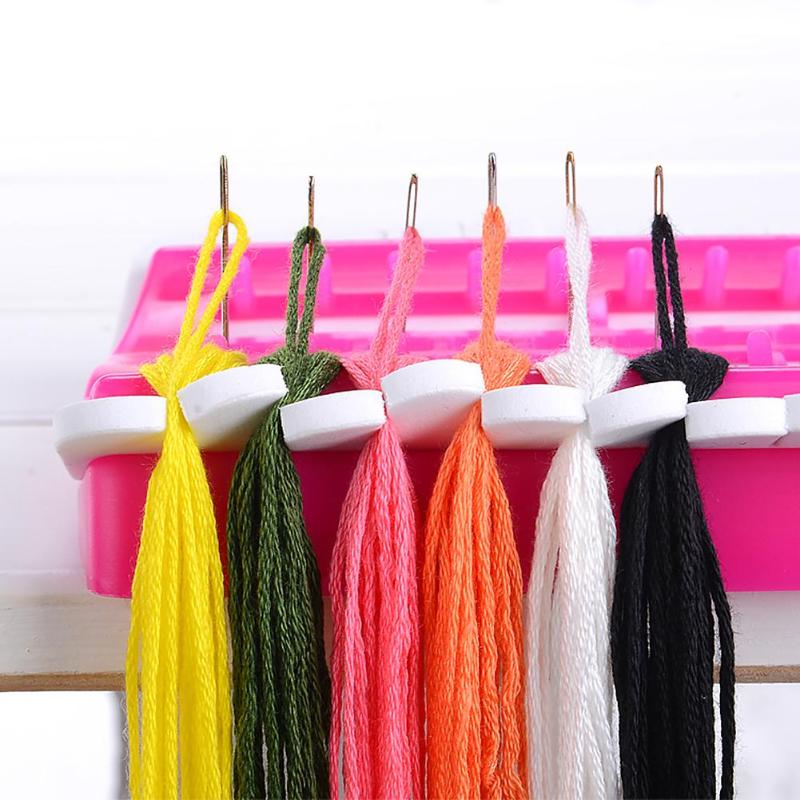 30-Hole Embroidery Floss Organizer Board by HitMyNeed
