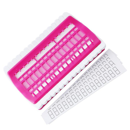 30-Hole Embroidery Floss Organizer Board pink by HitMyNeed