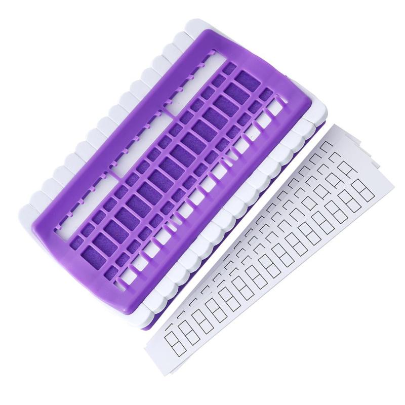 30-Hole Embroidery Floss Organizer Board purple by HitMyNeed