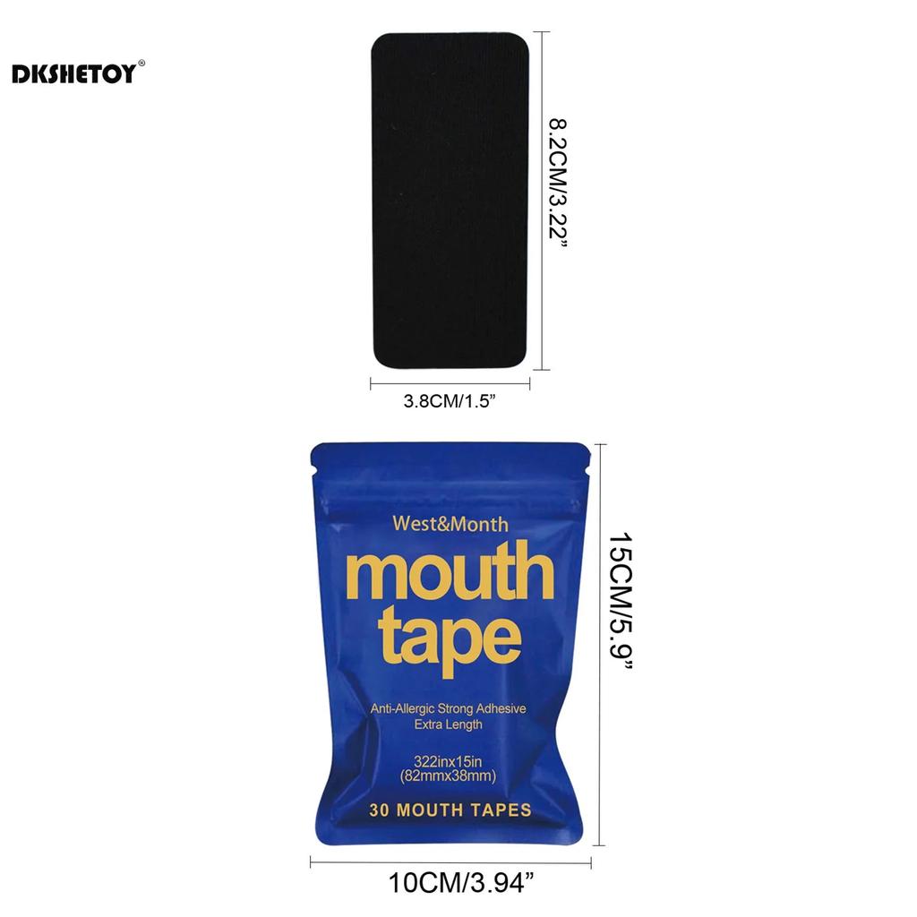 30-Pack Anti Snoring Mouth Tape for Nasal Breathing by HitMyNeed