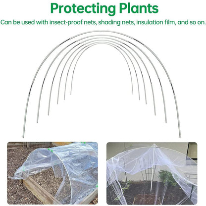 30-Pack Garden Hoops for Netting Tunnels & Raised Beds by HitMyNeed
