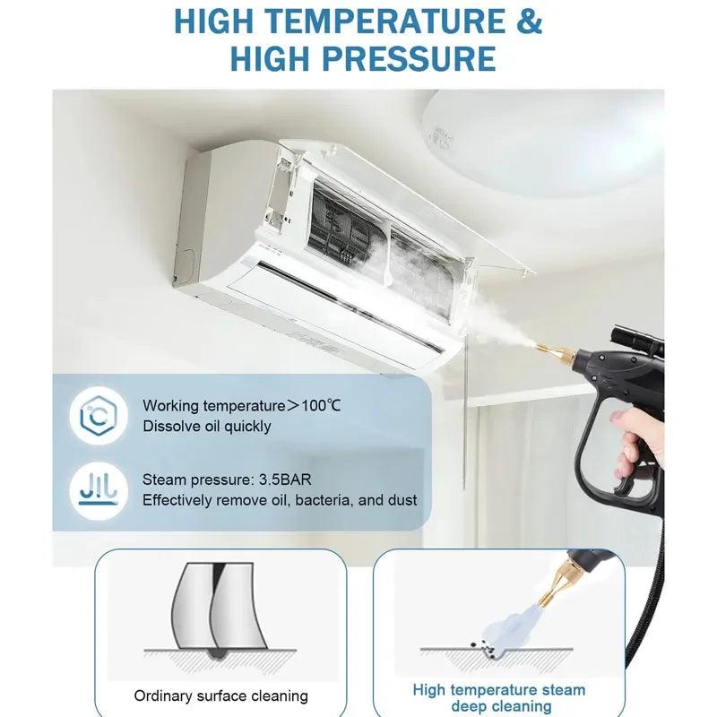 3000W Commercial Household Steam Cleaner 110V/220V by HitMyNeed