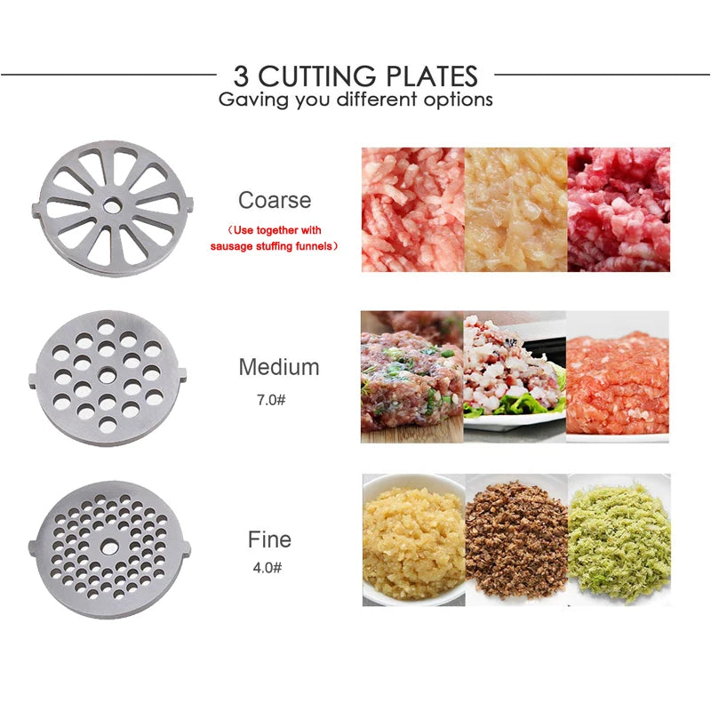 3000W Electric Meat Grinder & Sausage Stuffer 220-240V by HitMyNeed