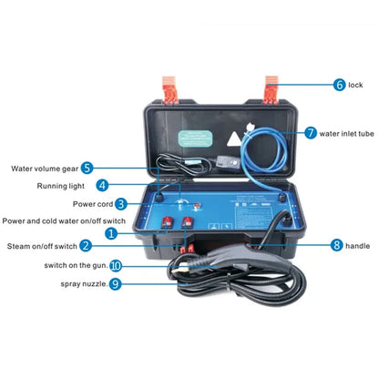 3000W Handheld High Pressure Steam Cleaner by HitMyNeed