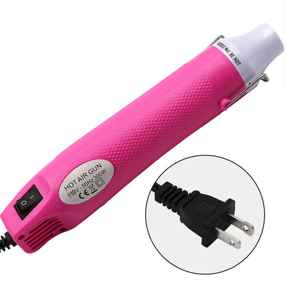 300W Mini Heat Gun with Stand for DIY Shrink & Crafts by HitMyNeed