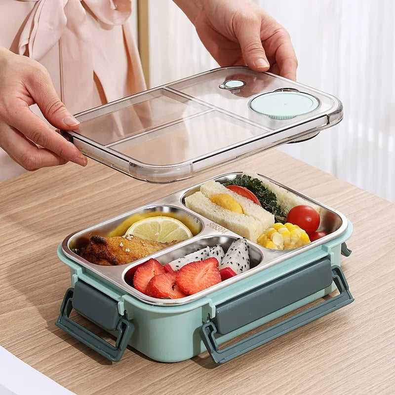 304 Stainless Steel Leakproof Bento Lunch Box 850ml by HitMyNeed