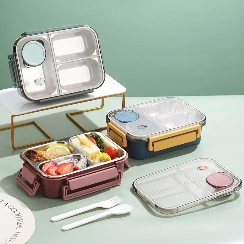 304 Stainless Steel Leakproof Bento Lunch Box 850ml by HitMyNeed