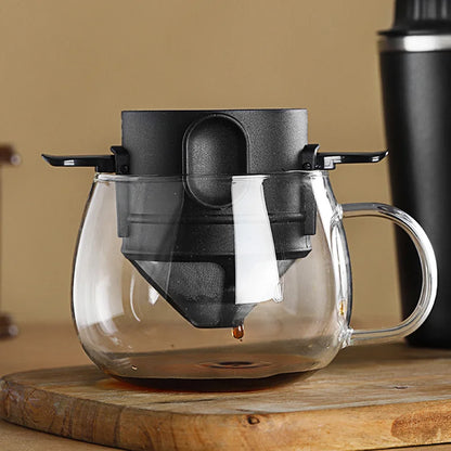 304 Stainless Steel Portable Coffee Dripper Set by HitMyNeed