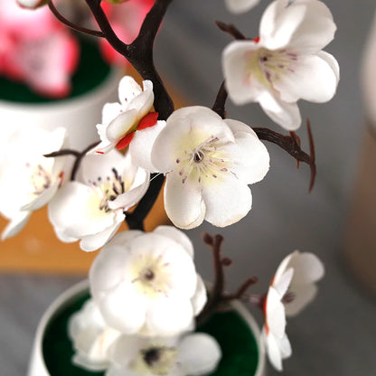 30cm Artificial Bonsai Tree with Pot & Flowers by HitMyNeed