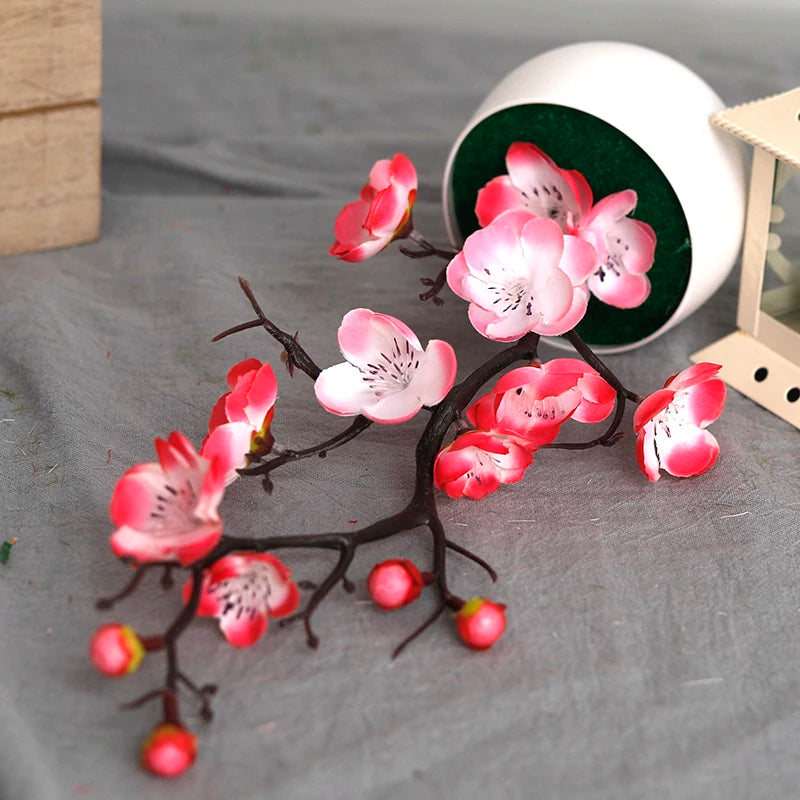 30cm Artificial Bonsai Tree with Pot & Flowers by HitMyNeed