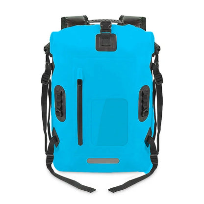 30L Waterproof Drift Swimming & Kayak Backpack blue by HitMyNeed