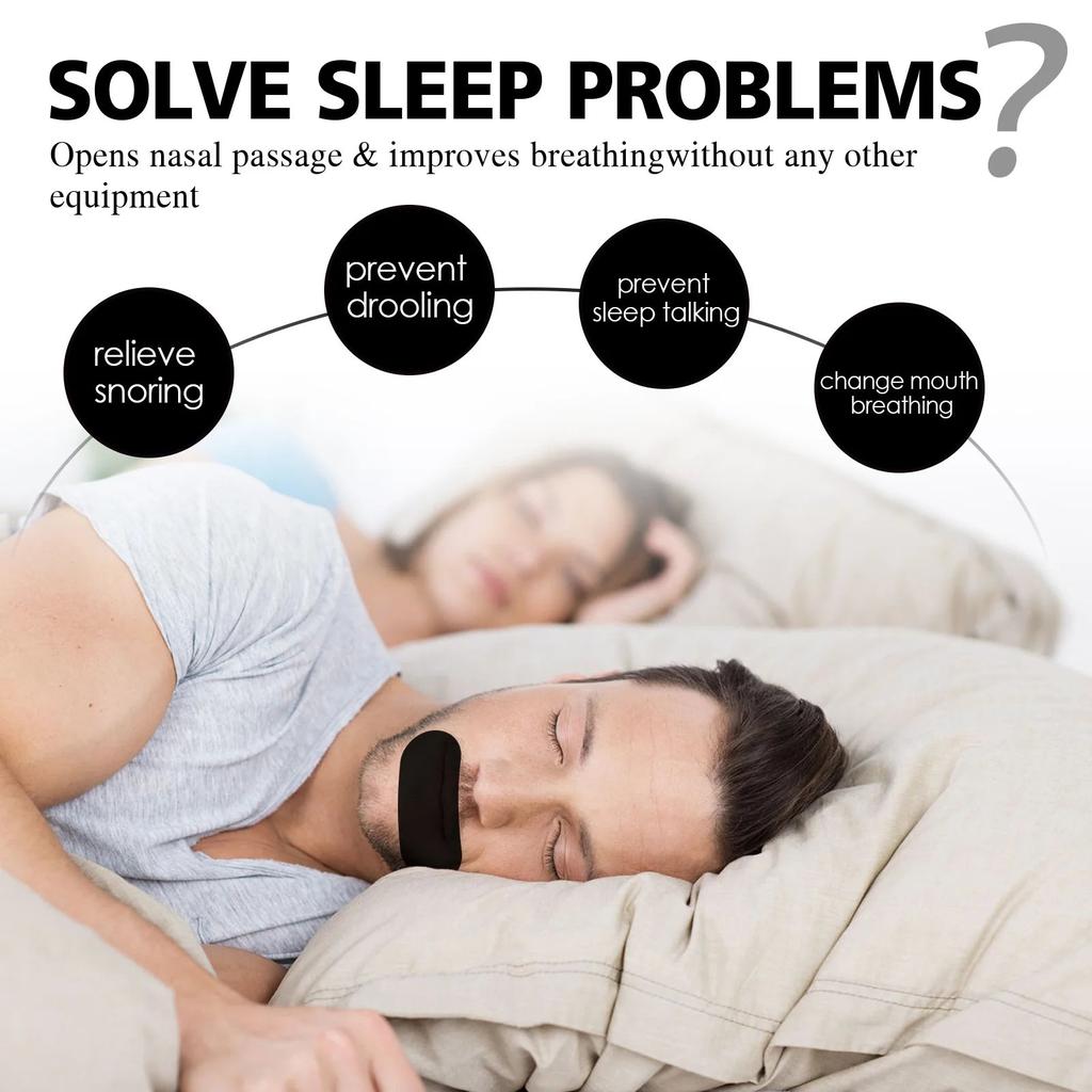 30pcs Anti-Snoring Mouth Tape for Better Night Breathing by HitMyNeed