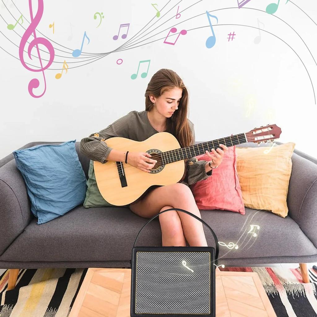 30W Bluetooth Guitar Amp with Effects & Mic Inputs by HitMyNeed