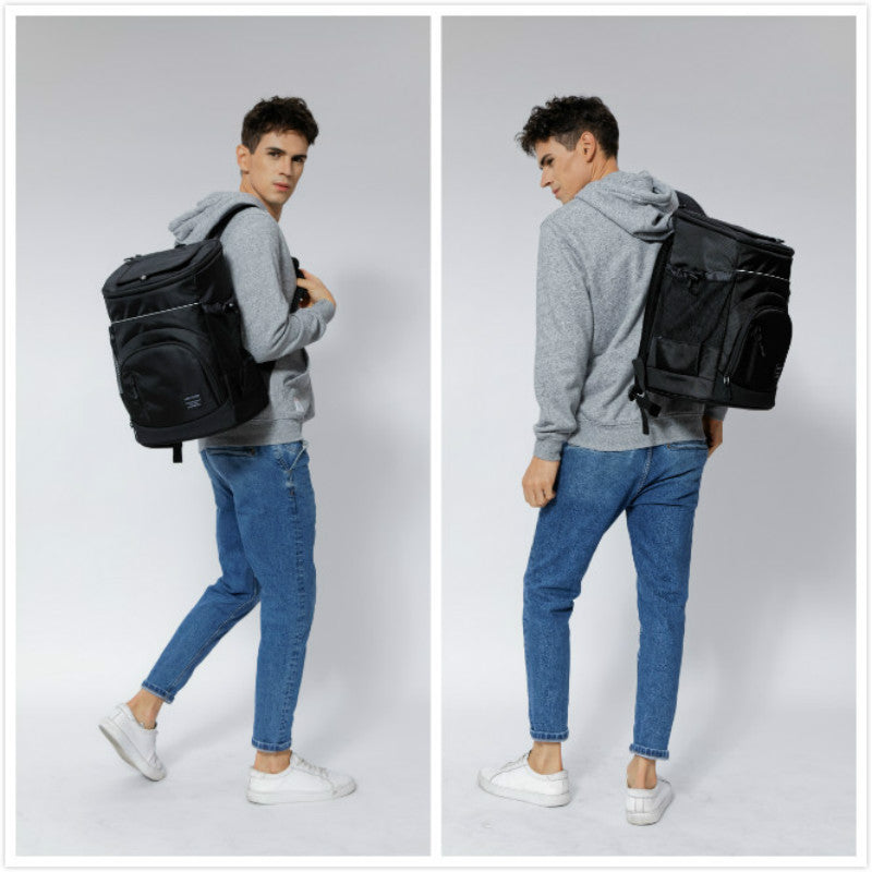 33L Insulated Cooler Backpack, Holds 36 Cans by HitMyNeed