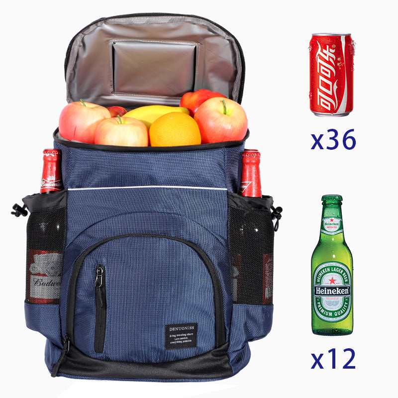 33L Insulated Cooler Backpack, Holds 36 Cans by HitMyNeed