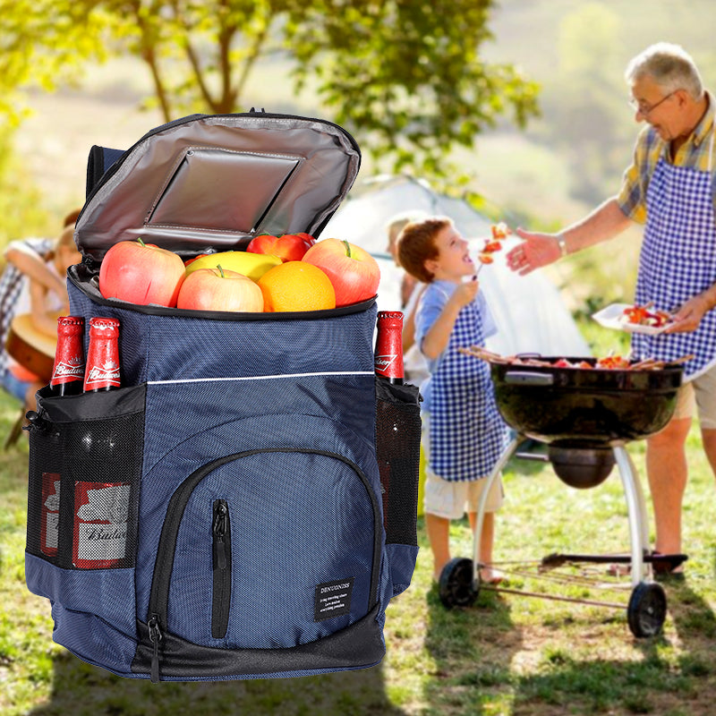 33L Insulated Cooler Backpack, Holds 36 Cans by HitMyNeed