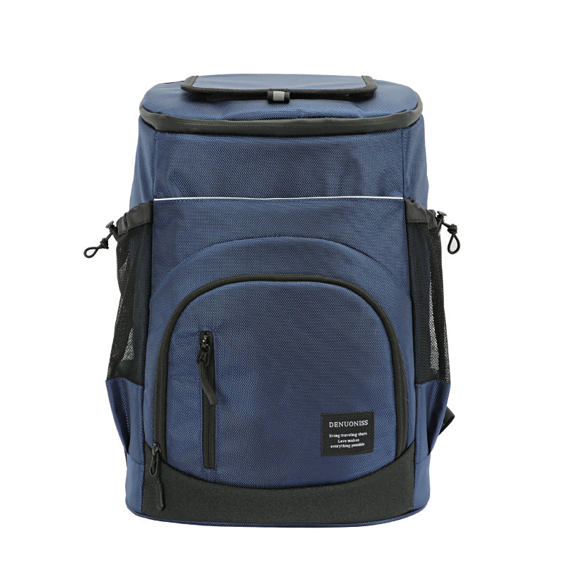 33L Insulated Cooler Backpack, Holds 36 Cans blue by HitMyNeed