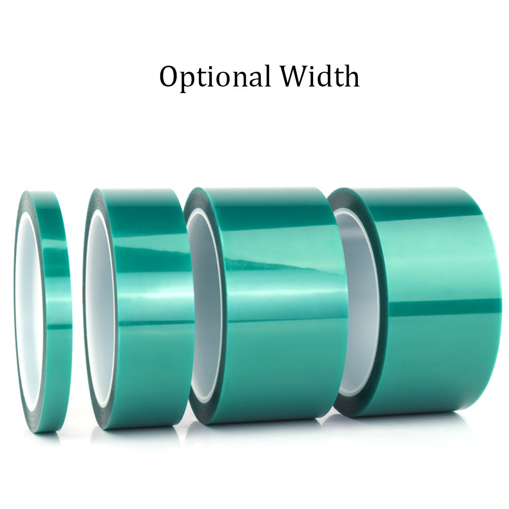 33m Green PET High Temperature PCB Masking Tape 20mm by HitMyNeed