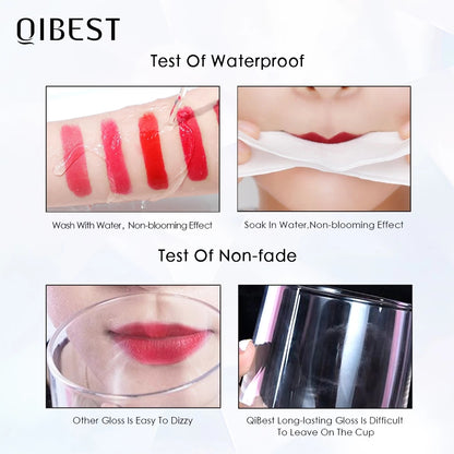 34-Color Nude Matte Waterproof Liquid Lipstick Set by HitMyNeed