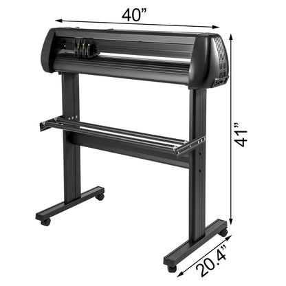 34" Vinyl Cutter Plotter with Stand and SIGNMASTER by HitMyNeed