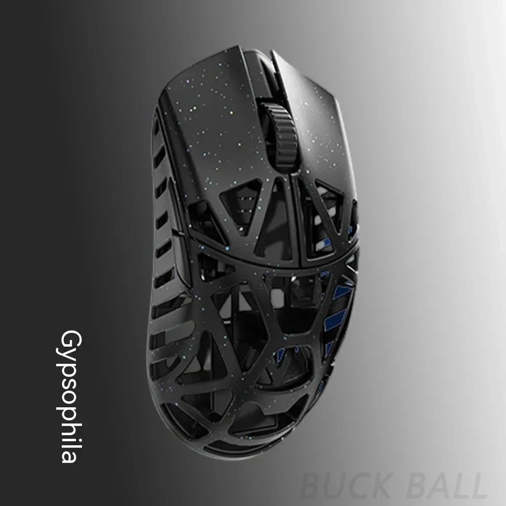 34g Magnesium Alloy Wireless FPS Gaming Mouse black by HitMyNeed