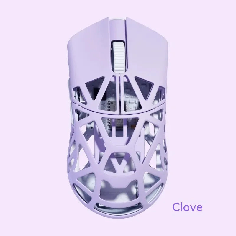 34g Magnesium Alloy Wireless FPS Gaming Mouse lilac by HitMyNeed