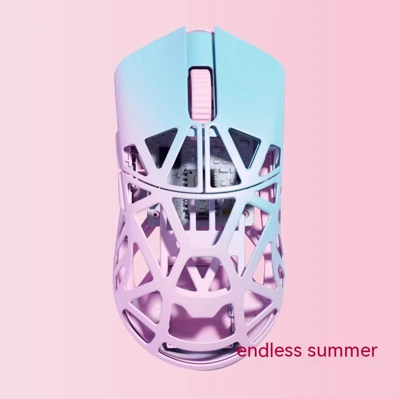 34g Magnesium Alloy Wireless FPS Gaming Mouse pink by HitMyNeed