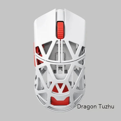 34g Magnesium Alloy Wireless FPS Gaming Mouse white by HitMyNeed