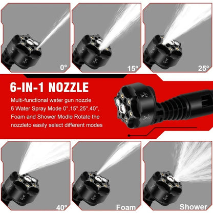 3500W 200Bar Brushless Cordless Pressure Washer 18V by HitMyNeed