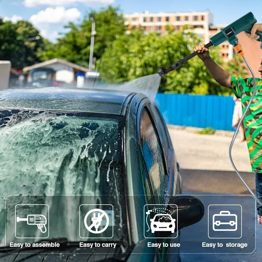 3500W 200Bar Cordless Brushless Pressure Washer by HitMyNeed