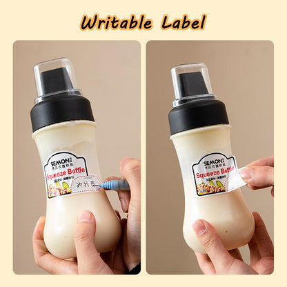 350ml Five-Hole Squeeze Sauce & Oil Dispenser Bottle by HitMyNeed