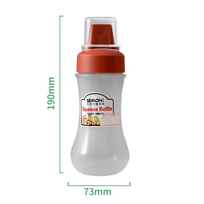 350ml Five-Hole Squeeze Sauce & Oil Dispenser Bottle by HitMyNeed