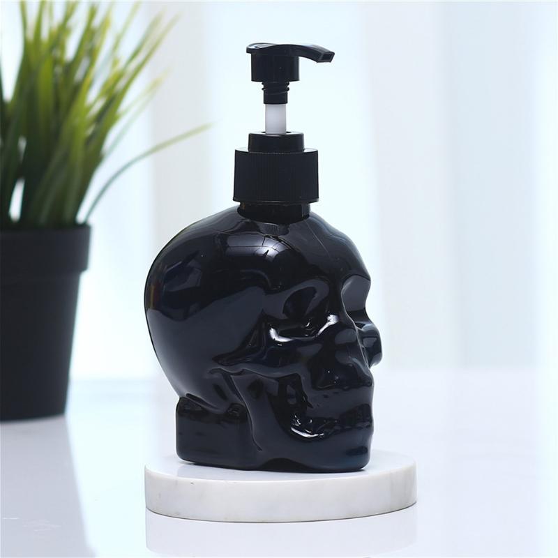 350ml Plastic Skull Soap Dispenser Bottle by HitMyNeed