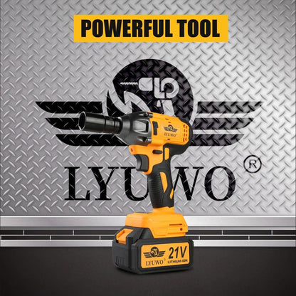 350Nm Brushless Electric Impact Wrench Kit by HitMyNeed