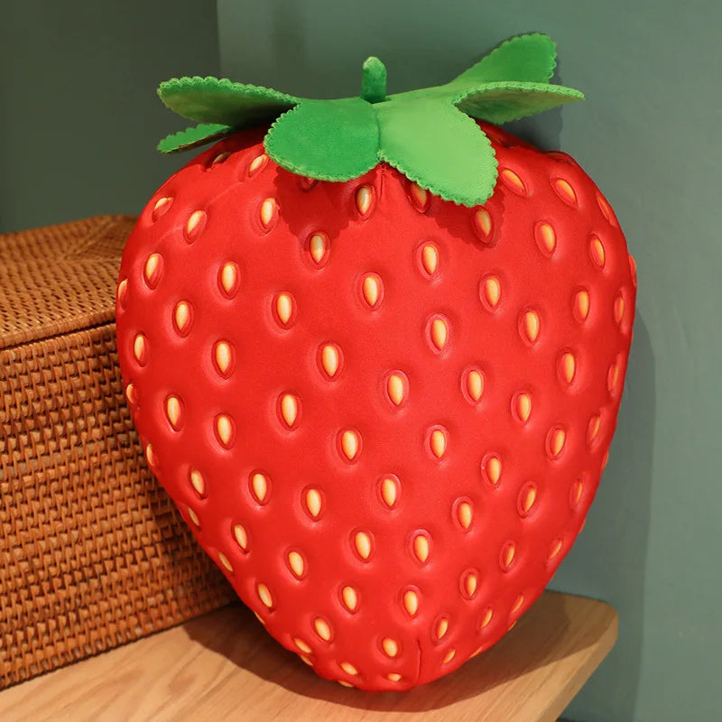 35cm Strawberry Plush Cushion Pillow Toy by HitMyNeed