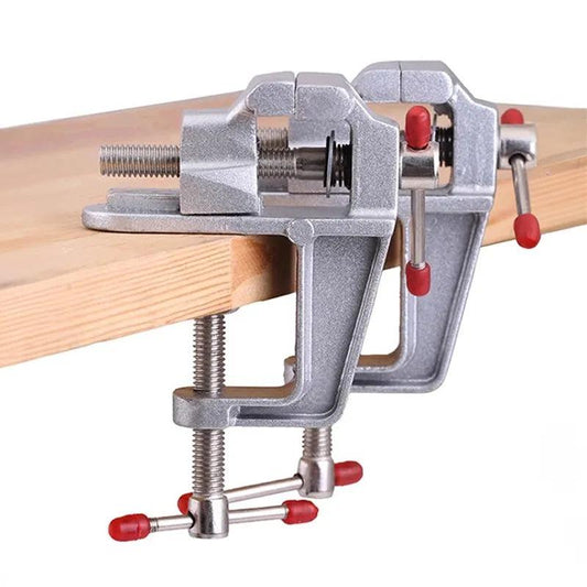 35mm Aluminium Alloy Bench Clamp Vise for DIY & Repair by HitMyNeed