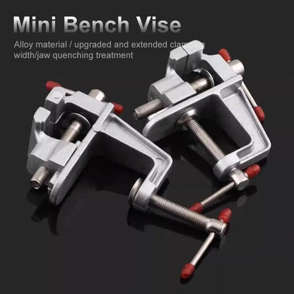 35mm Aluminium Alloy Bench Clamp Vise for DIY & Repair by HitMyNeed