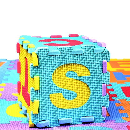 36-Piece EVA Foam Alphabet & Number Puzzle Mat by HitMyNeed