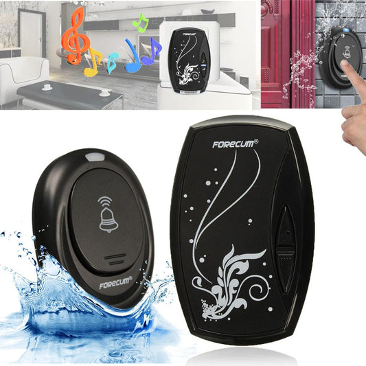 36 Tunes Waterproof Wireless Doorbell with LED by HitMyNeed