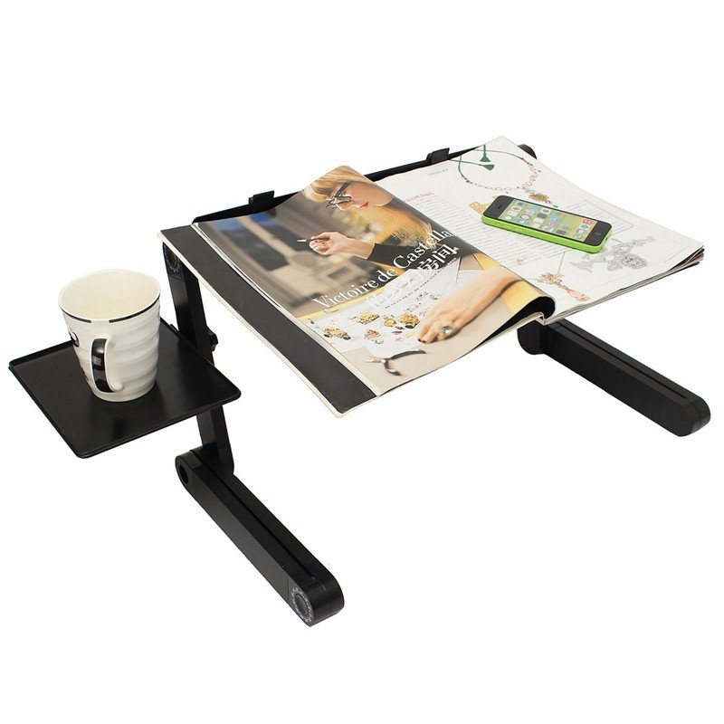 360 Adjustable Portable Laptop Desk with Mouse Panel by HitMyNeed