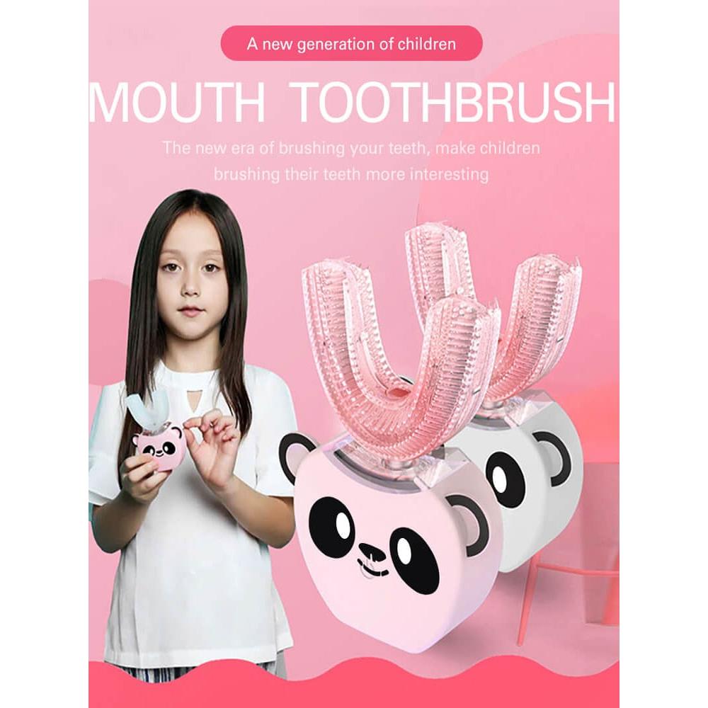 360 Automatic U-Shaped Toothbrush for All Ages by HitMyNeed