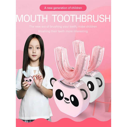 360 Automatic U-Shaped Toothbrush for All Ages by HitMyNeed