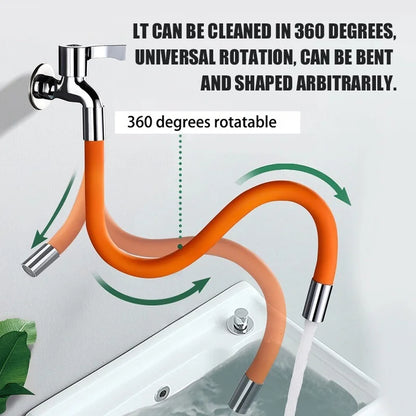 360° Kitchen & Bathroom Faucet Extension Hose by HitMyNeed
