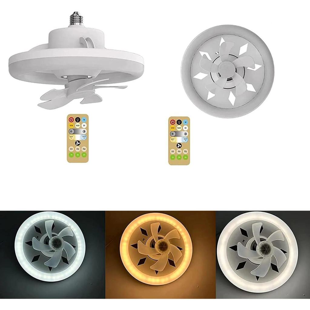 360° Oscillating Ceiling Fan Light with Remote by HitMyNeed