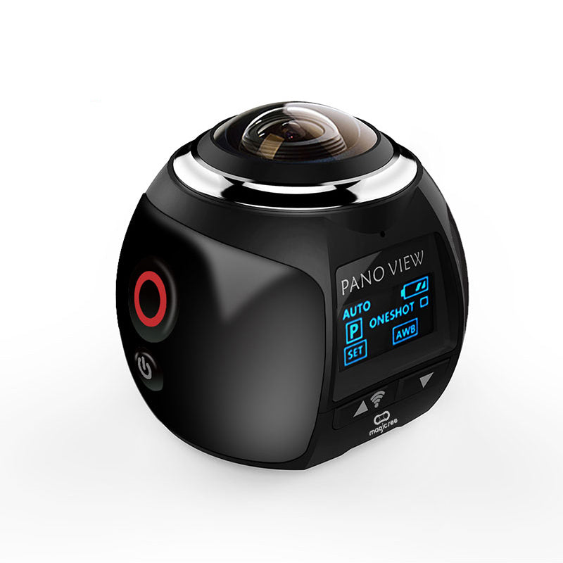 360° Panorama Sports Action Camera with Waterproof Case by HitMyNeed