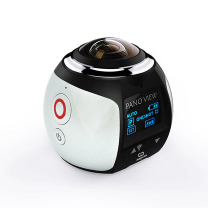 360° Panorama Sports Action Camera with Waterproof Case by HitMyNeed