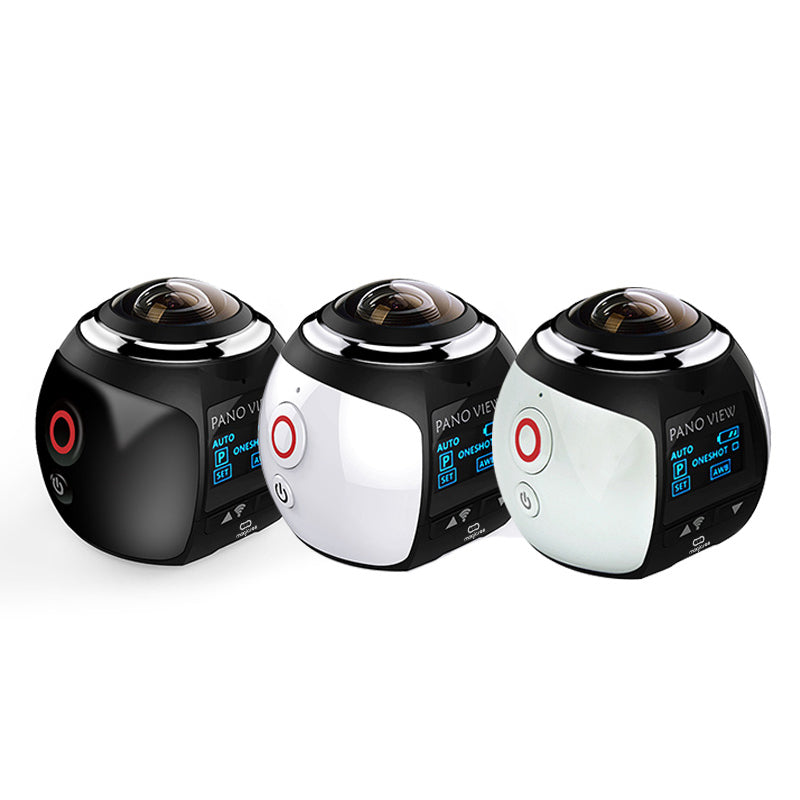 360° Panorama Sports Action Camera with Waterproof Case by HitMyNeed