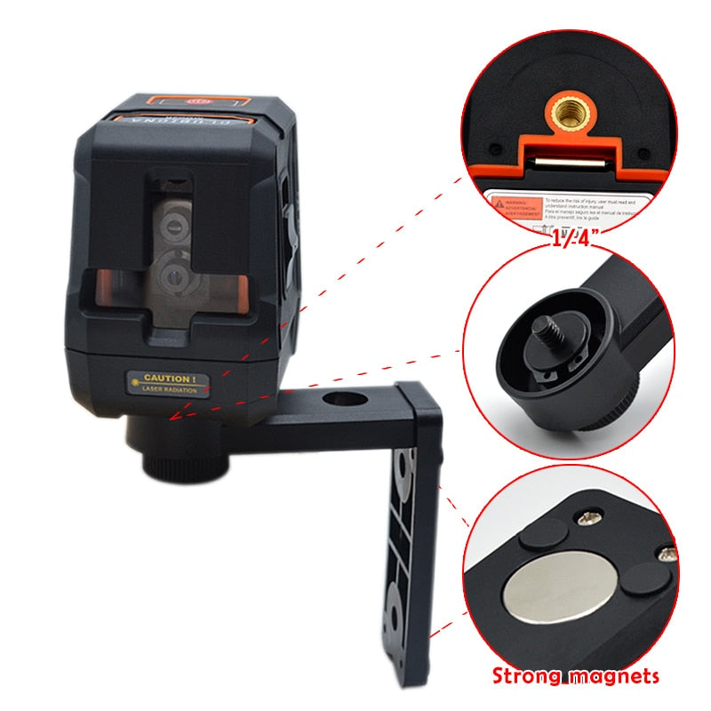 360° Rotary Self-Leveling Laser Level with Magnetic Mount by HitMyNeed