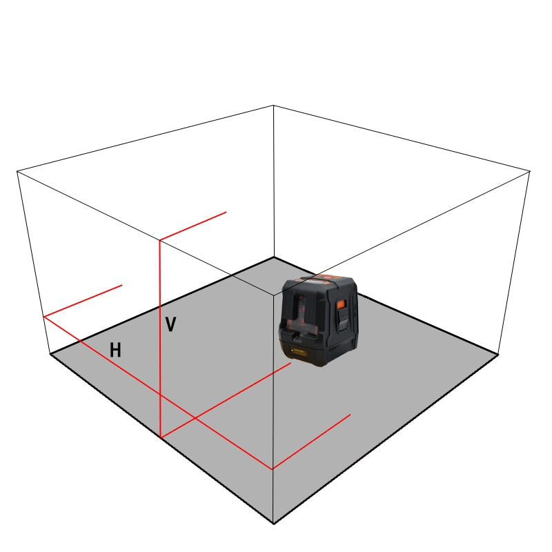 360° Rotary Self-Leveling Laser Level with Magnetic Mount by HitMyNeed